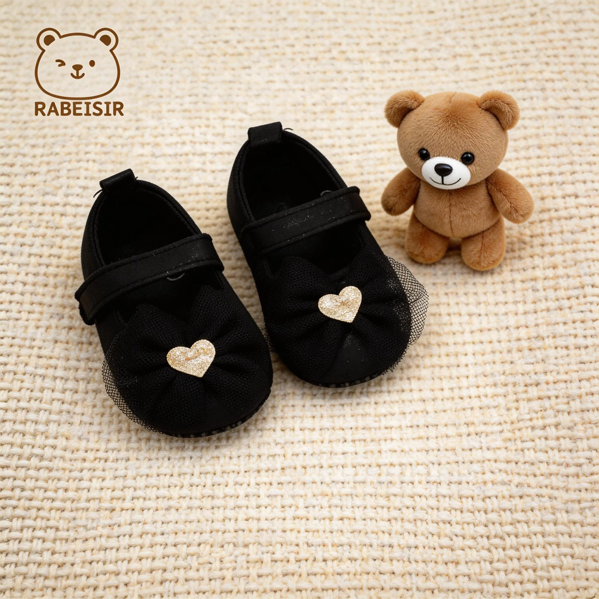 Baby Step Shoes Baby's First Pair of Toddler Shoes Baby Shoes Breathable Non-slip Girls Fashion Shoes Princess Lace Style - 2