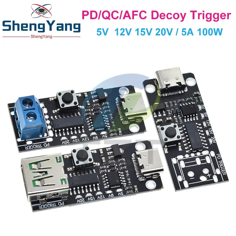 Рисунок 2 - Устройство для быстрой зарядки USB Type-c PD 100 3.0