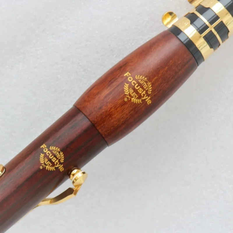 Chinese High quality clarinet 18keys rosewood G clarinet musical instrument Gold Plated professional