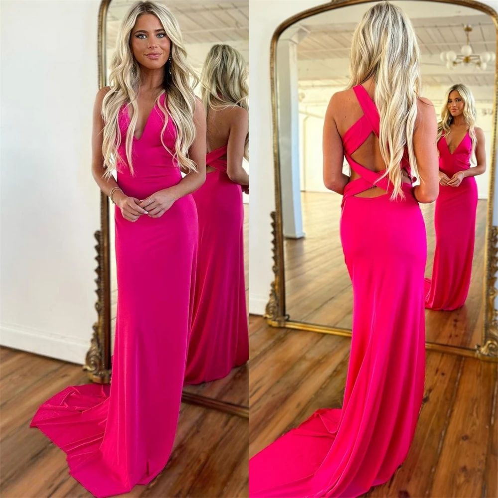 

Jiayigong Sexy Spaghetti Sheath Party Soutache Draped Satin Occasion Evening Gown birthday dress for women luxury 2023
