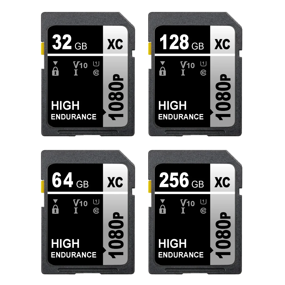 카메라용 메모리 카드, 클래스 10 U3 울트라 SD 카드, 256GB, 128GB, 64GB, 32GB SD UHS-I, 16GB
