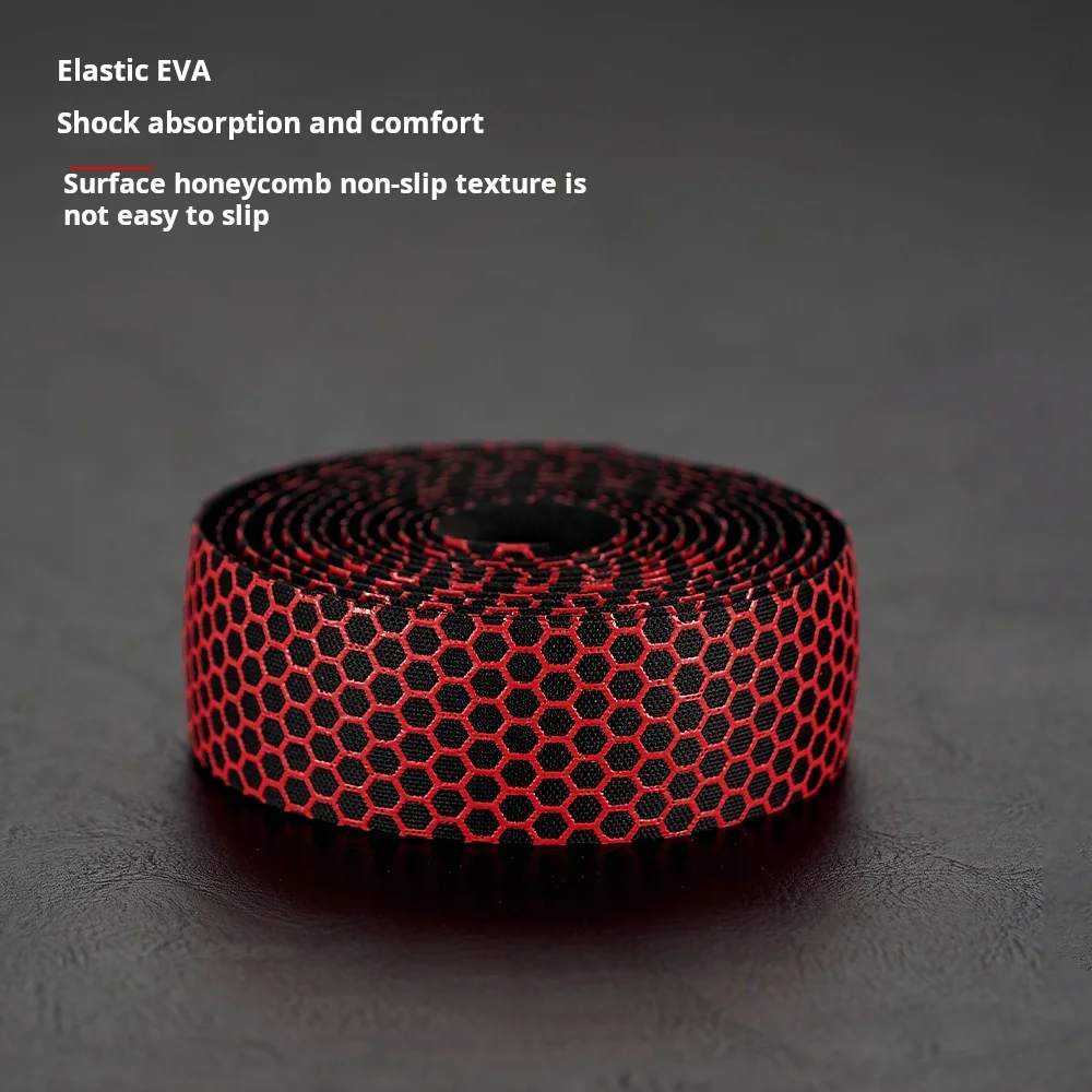 MOTSUV Bike Handlebar tape EVA Cushioned Comfort Strap Bike Color Tape PU Cycling Damping Anti-Vibration Wrap Bike Accessories 5