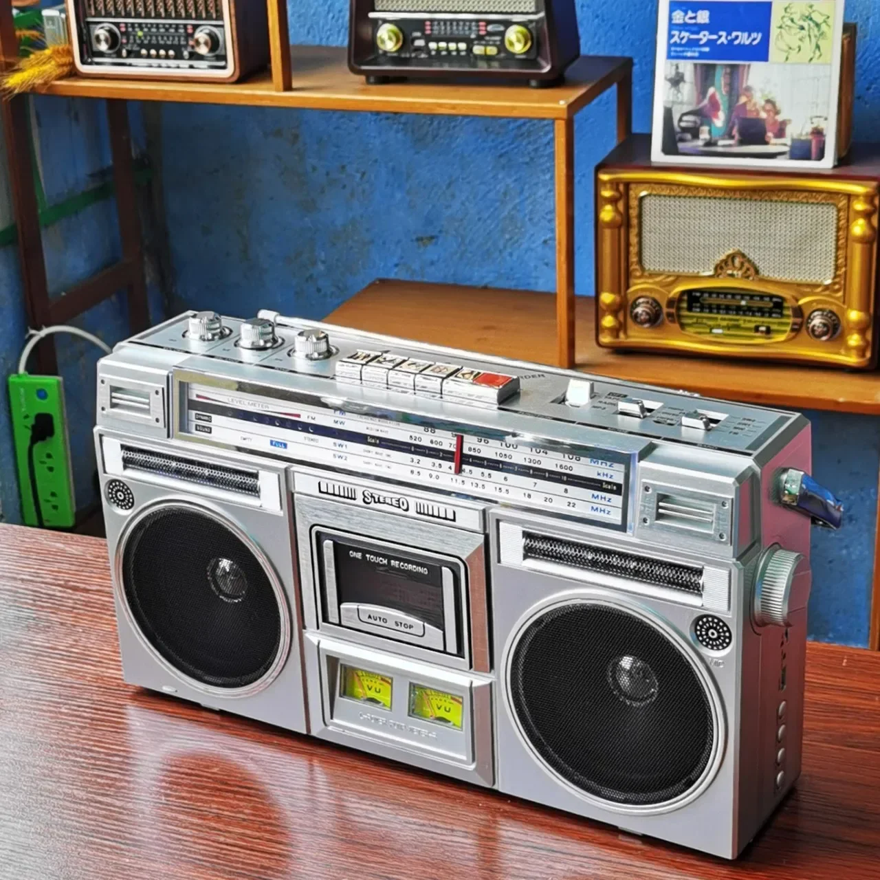 Retro retro cassette player cassette player cassette player radio receiver Bluetooth speaker TF card FM caixa de som bluetooth 3