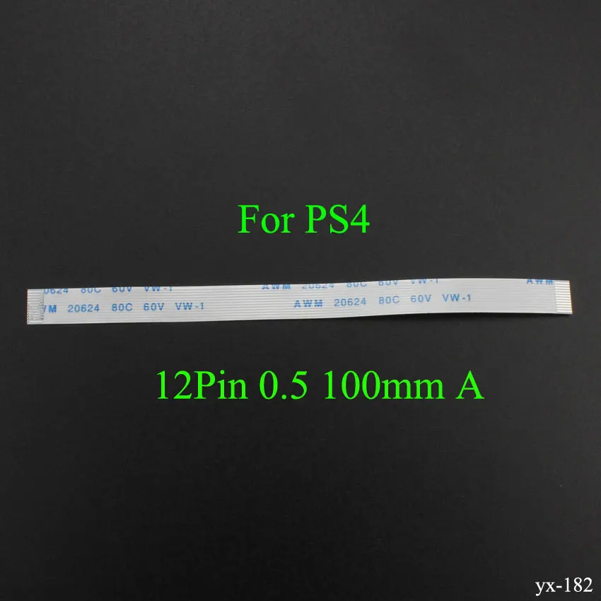 YuXi 10pcs For PS4 Pro Slim Controller 10 12 14 Pin Flex Ribbon Cable For PS3 Slim Flexible Flat Cable For PS2 3W 5W 7W 7W9 9W