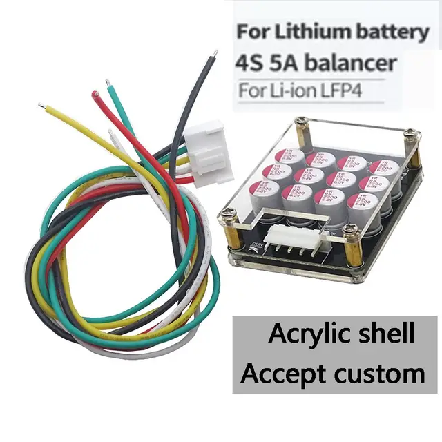 キャパシタンス コンデンサキット全グループバランサー8s 5aアクティブリチウムlipo Bmsボードコンデンサ Lifepo4バッテリーイコライザーエネルギー伝達コンデンサ 色 64 以上節約 5aアクティブリチウムlipo