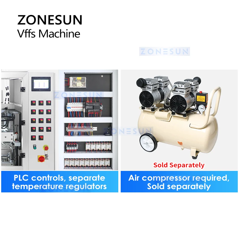 Рисунок 6 - Автоматическая упаковочная машина для гранул ZONESUN