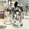 360 Rotating Desktop Makeup Brushes Holder Portable Desktop Makeup Organizer Cosmetic Storage Box Make Up Tools Lipstick Rack 2