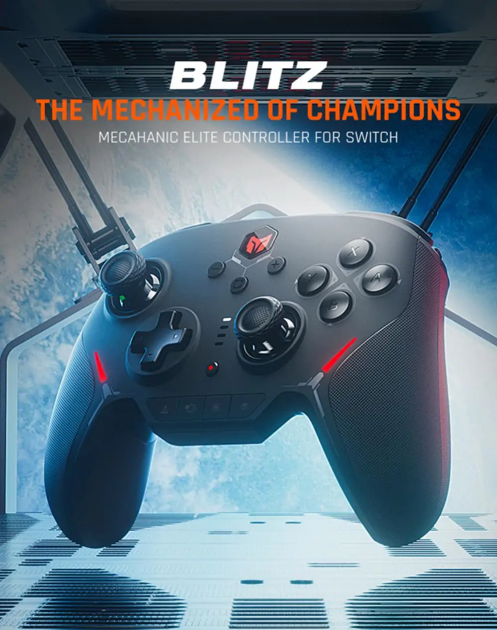 Bigbig Won Blitz Button Game Handle Gaming Joystick Wireless Bluetooth