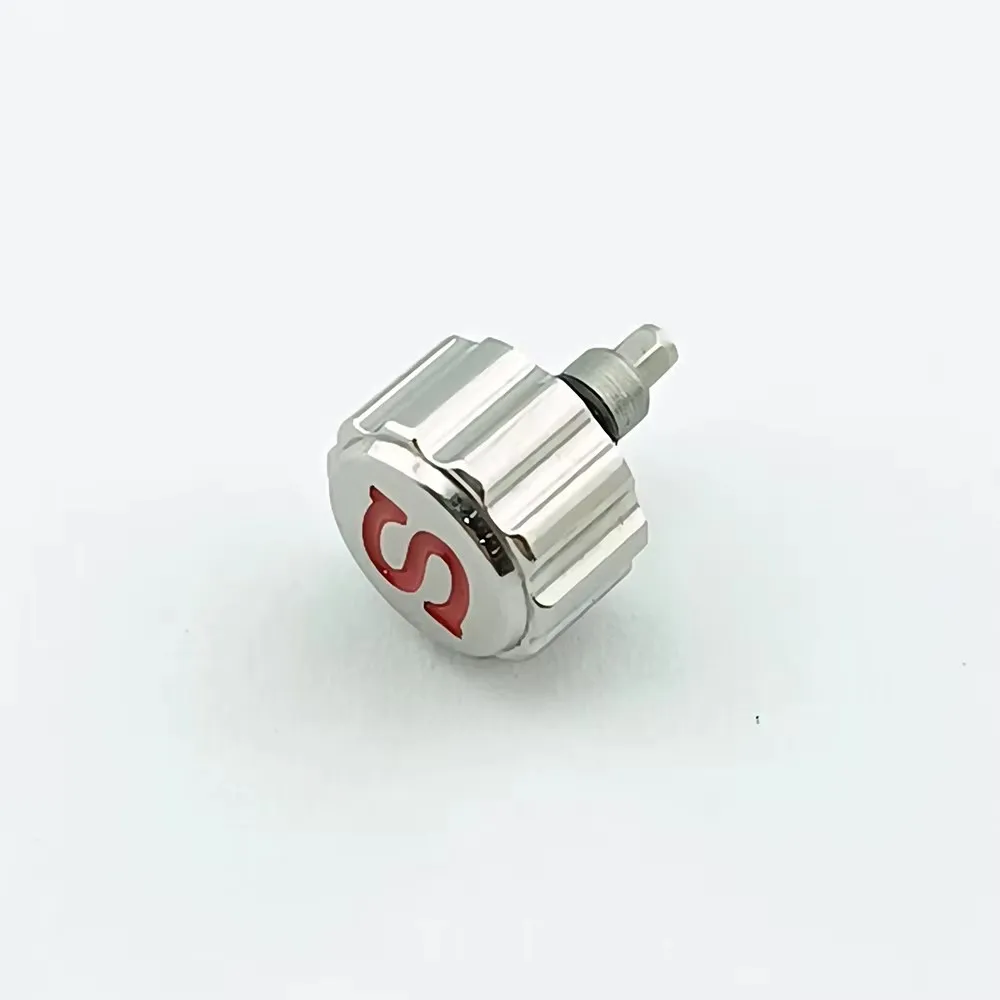 Screw-In Engraved 'S' Replacement Watch Crown for Automatic Movements with Three Style Options