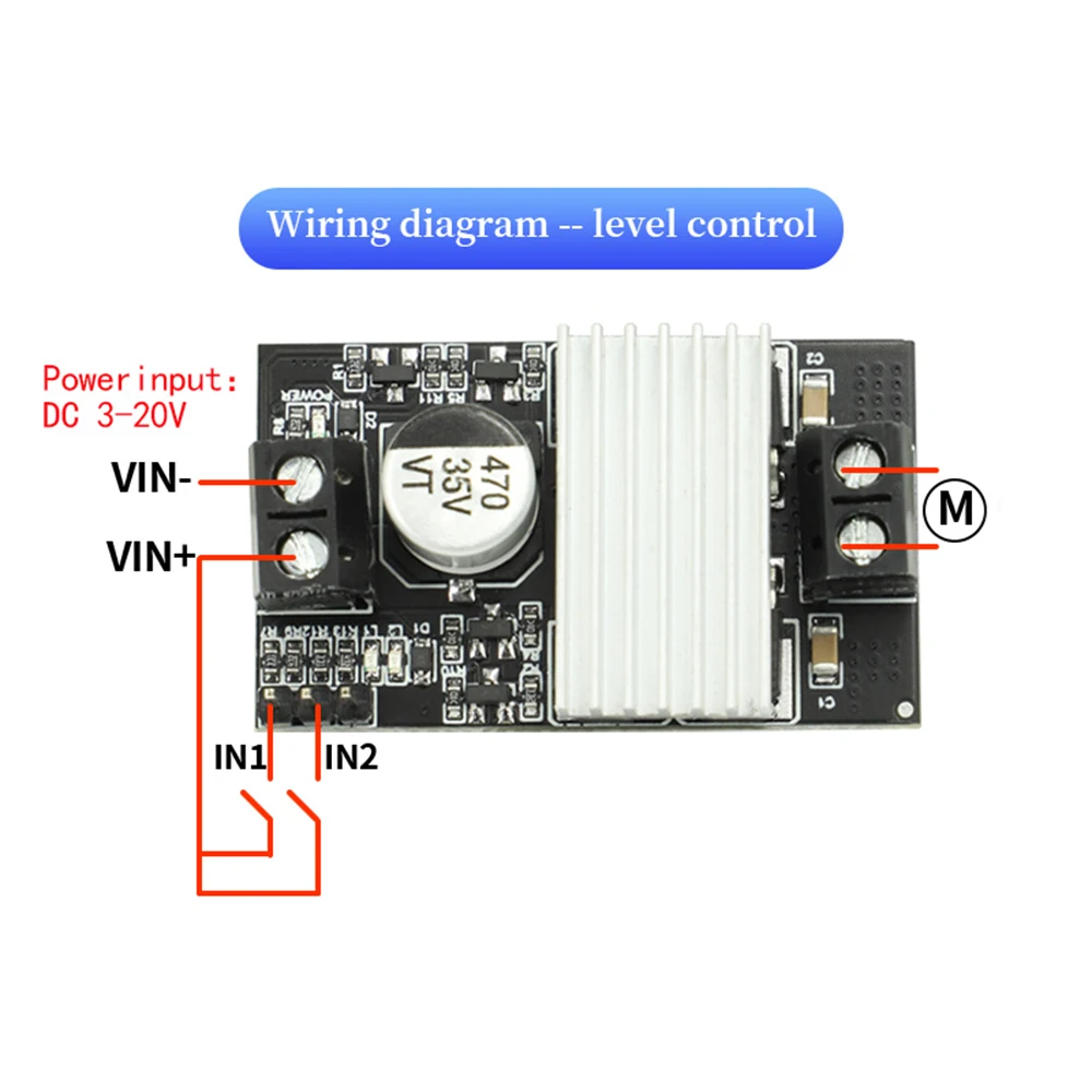 10A DC Motor Drive Module PWM Speed Regulation Dimming 3V-20V Low Voltage High Current dc motor speed controller,dc motor driver