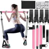 Resistance Bands Set with Fitness Bar Workout Gym Pull Rope Yoga TPE or Latex Tube Sports Elastic Exercise Equipment for Home 2