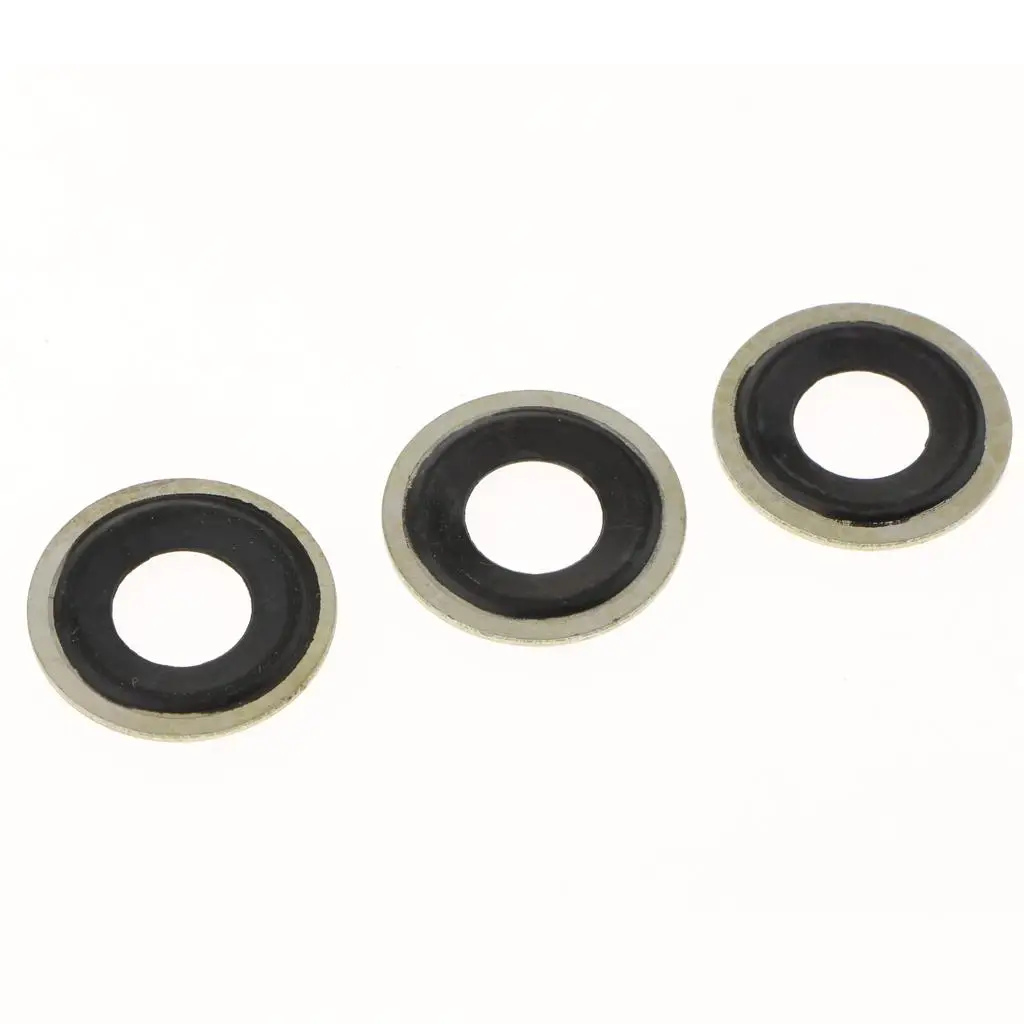 50pcs/Set 24571185 Plug Drain Washer Oil Gasket Seal Fit Chevrolet