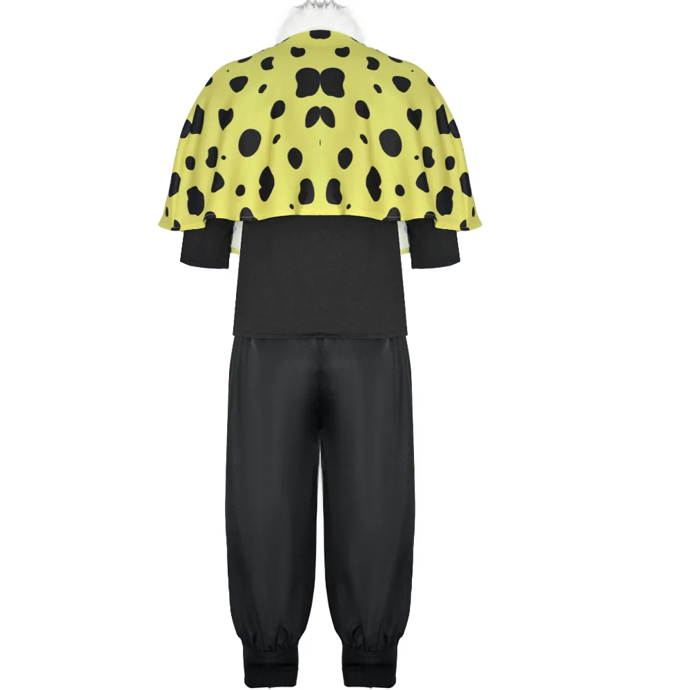 Jujutsu Kaisen Jogo Black Suit and Hat Cosplay Costume