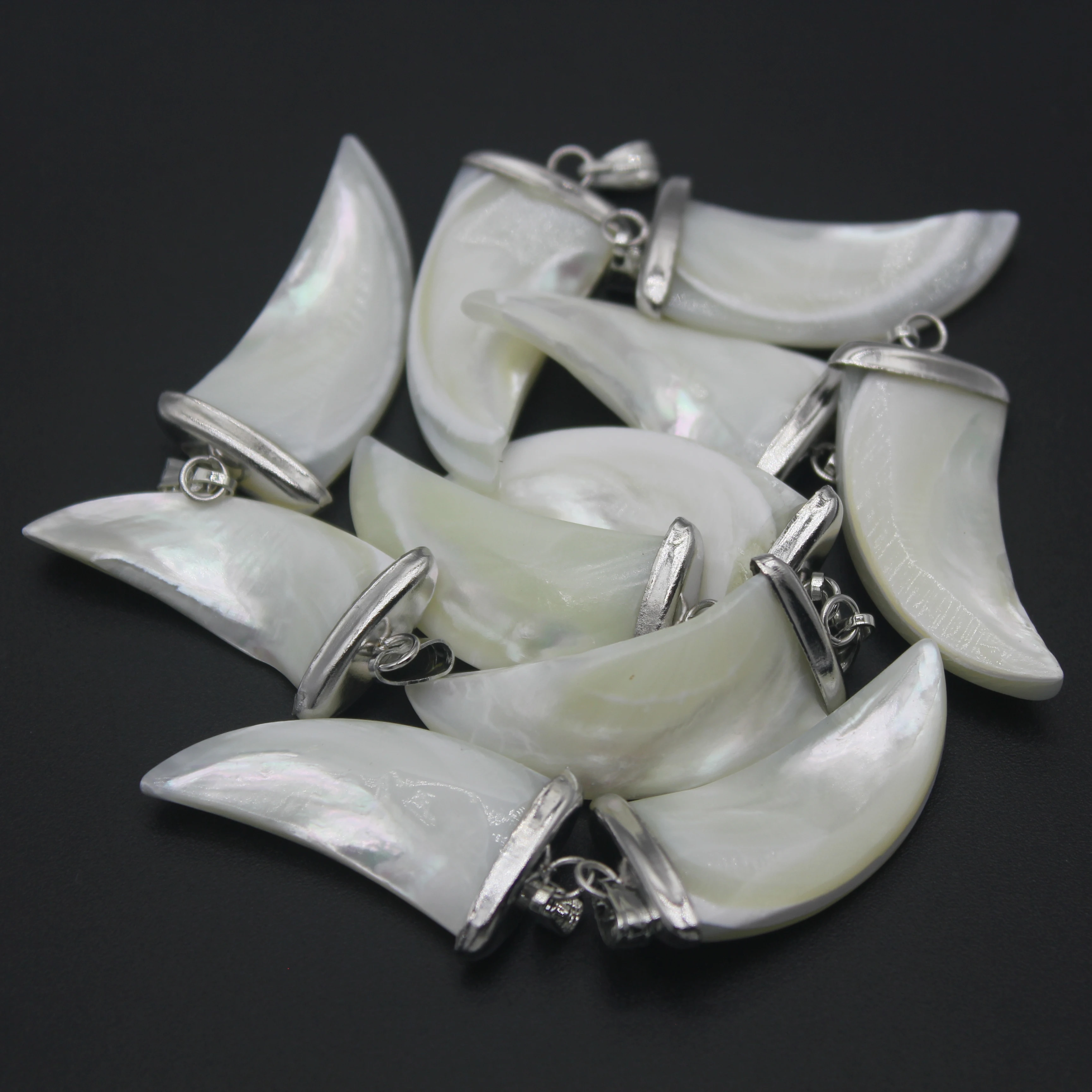 

Natural MOP Shell Pendant Exquisite Fashion Mother OF Pearl Beads For Jewelry Making DIY Necklace Earrings Handmade Accessories