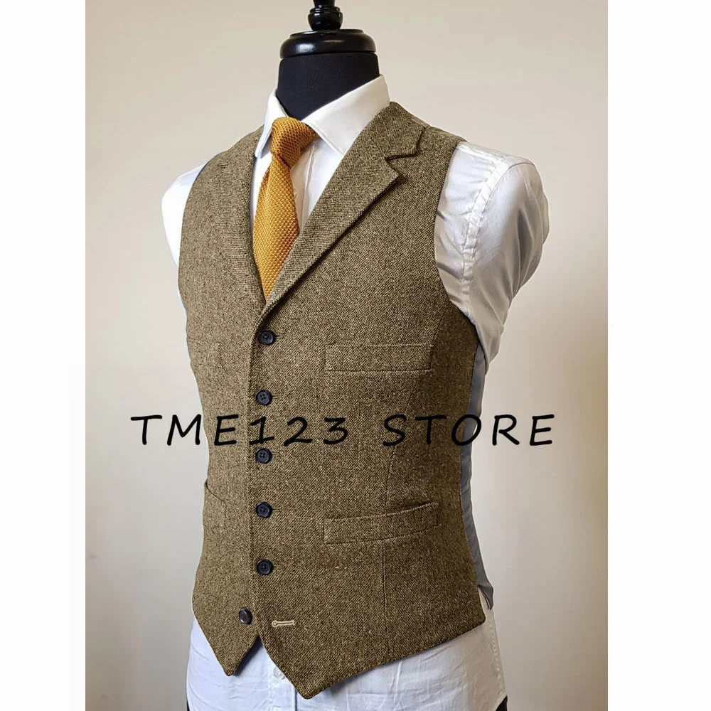 New Men's Vest Business Casual Single Breasted Sleeveless Vest Formal Man Vests for Men Suits Suit Male Summer Gilet Waistcoat