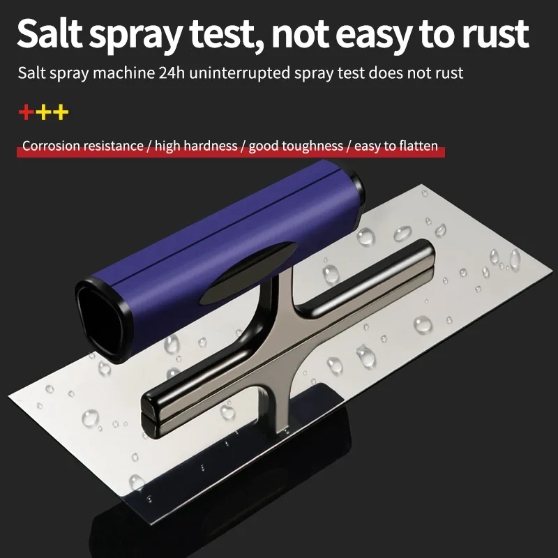 Plastering Trowel Concrete Trowel Stainless Steel Plastering Trowel Concrete Trowel For Wall Tile Flooring Plaster Bricklayer Construction Tools