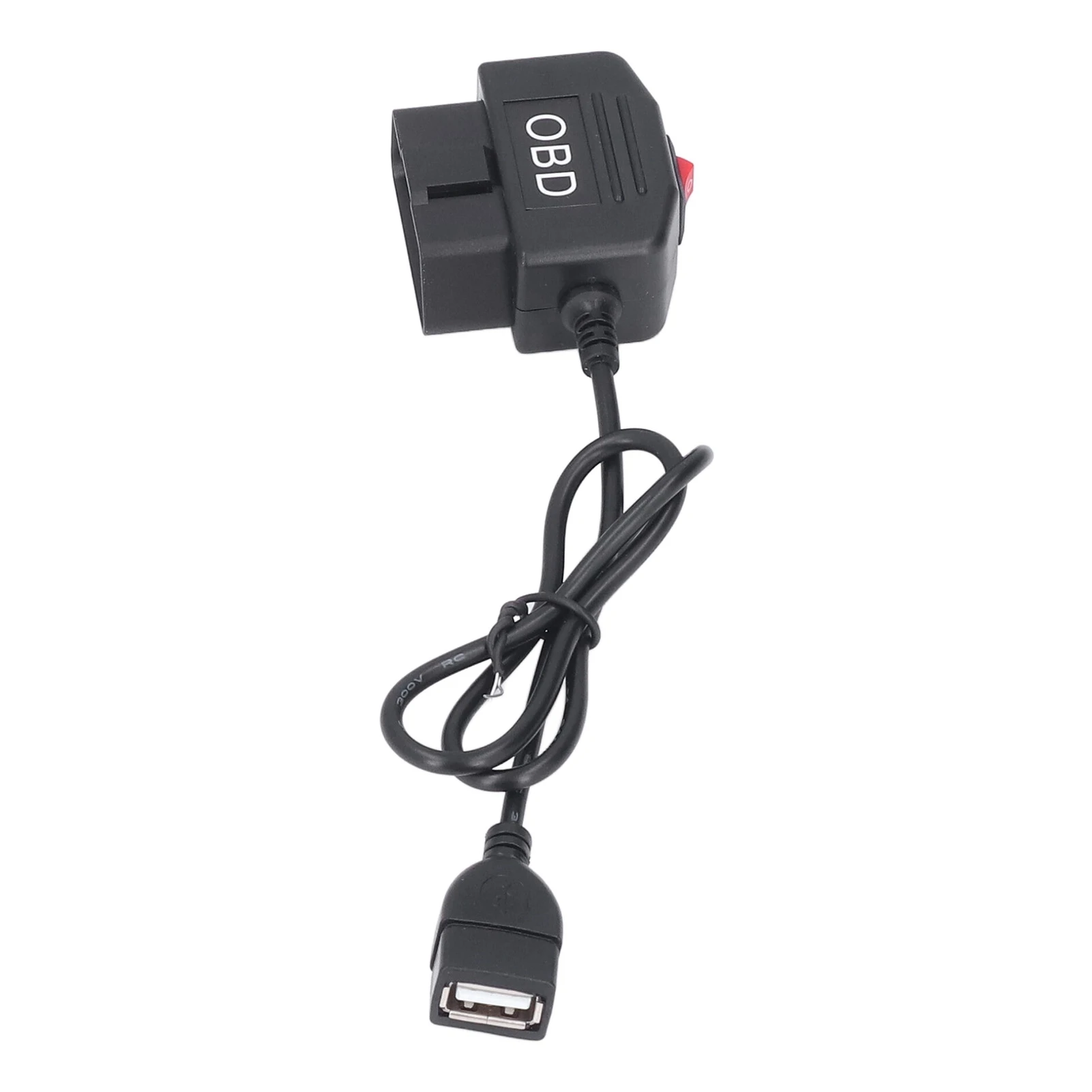 Dash Cam Hardwire Kit Dash Cam Hardwire Kit Buck Line OBD To USB Adapter Cable For Dashcam Mirror CarPlay Monitor DVR Charger 24 Hours Parking Monitor