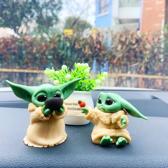 Yoda – décoration de voiture pour bébé, 5 pièces, Console centrale de  poupée, pour marchandises de voiture, accessoires de décoration intérieure  de voiture - AliExpress