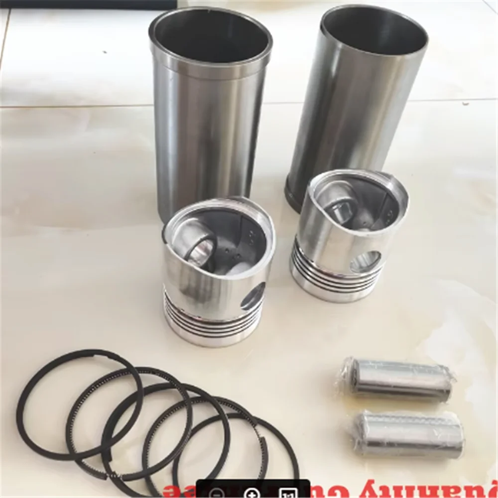 Fengshou tractor parts, the piston group set for FS180 FS184 with J285T engine