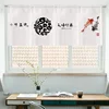 Decoration Traditional Japan Curtain Door Short Curtain Noren Shop Japanese Style Curtain for Small Window Sushi Door 2
