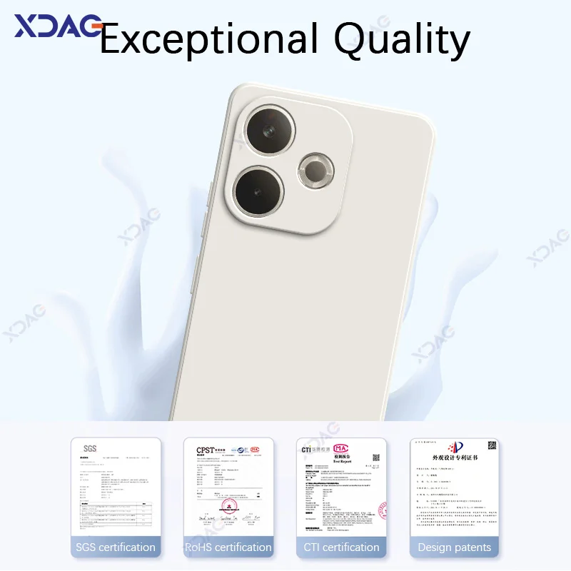 Luxury Dual Liner Shockproof Phone Cover - Square Liquid Silicone Coque Shield