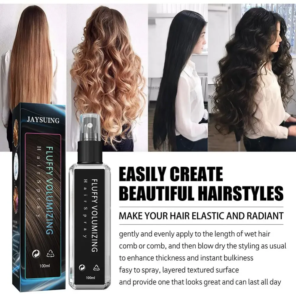 Hair Styling Spray Hair Styling Moisturizing Fragrance Lasting Dry Gel Gel Water Temperature and Non Irritatingeasy To Use