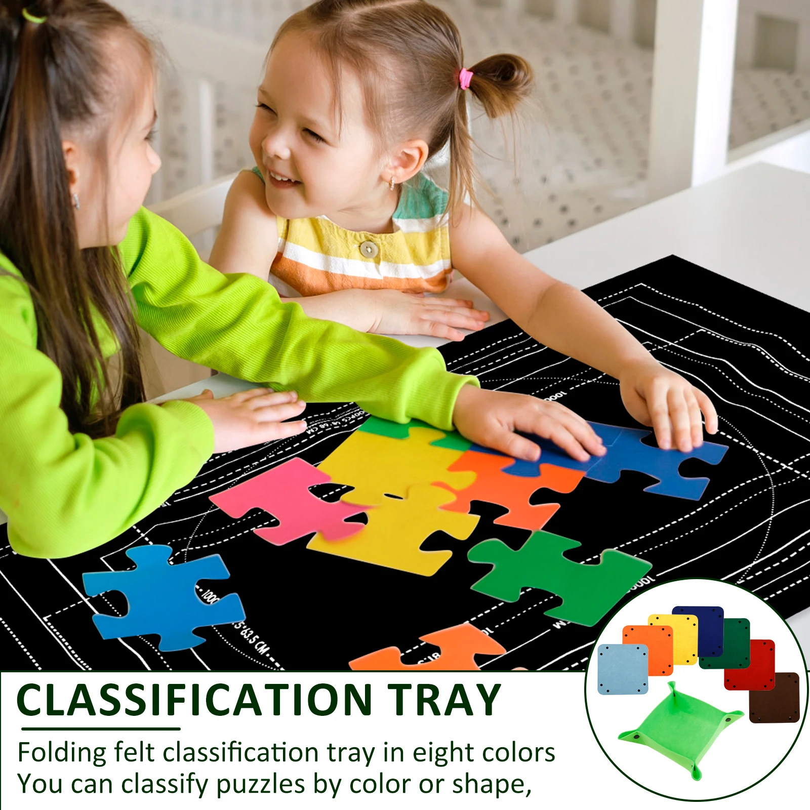 Jigsaw Puzzle Roll Mat for jigsaws 2000 3000 Pieces Puzzle Saver Pad Jigsaw Puzzle Storage Mats