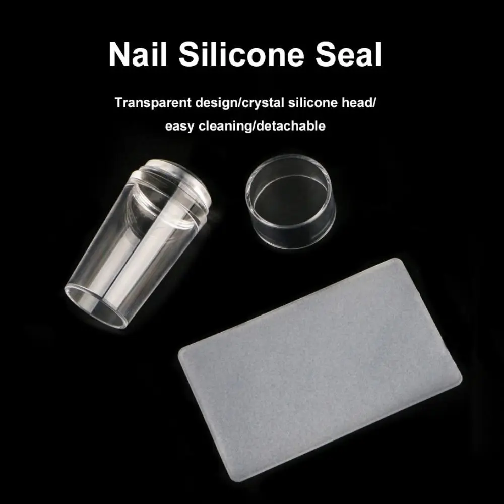 

Manicure Tool Printed Steel Plate Template Nail Polish Transfer Print Nail Seal Nail Art Stamping Plates Stamping Gel Set