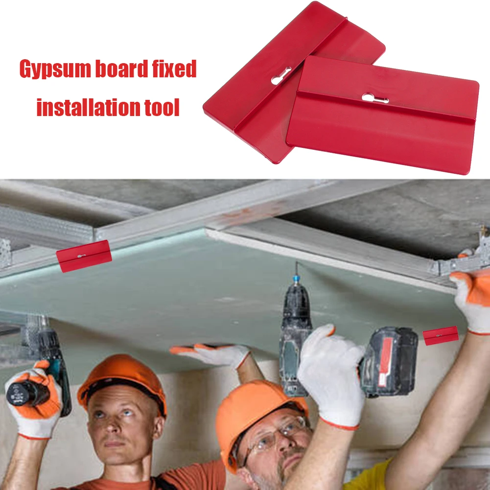 Drywall Lift Room Ceiling Sloped Walls Decor Positioning Plate Plasterboard Fixing Board Supporting Installing Drywall Fitting Carpenter Tool