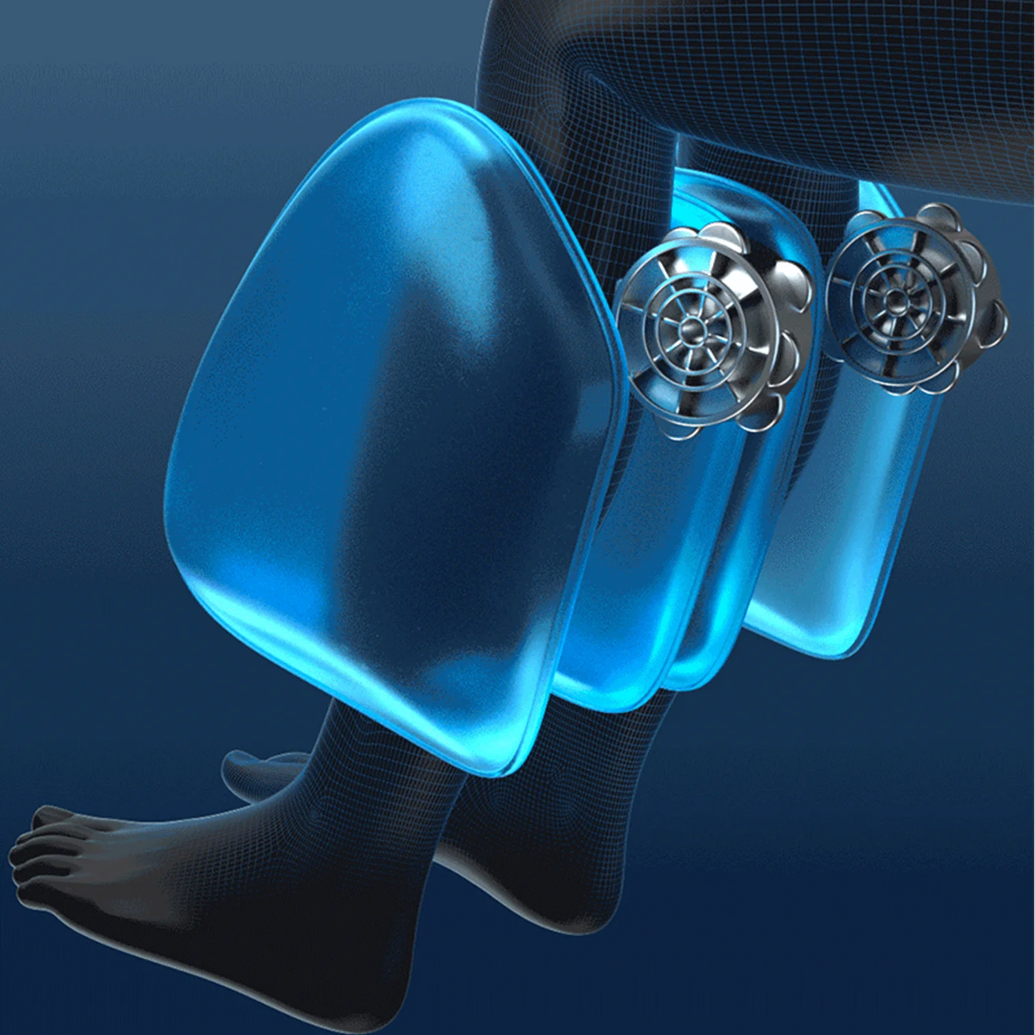Massage Recliner Chair AI Voice Control Dual-Core Rollers Zero Gravity Heated Lumbar Support Full Body Kneading 4D Massage Chair 4