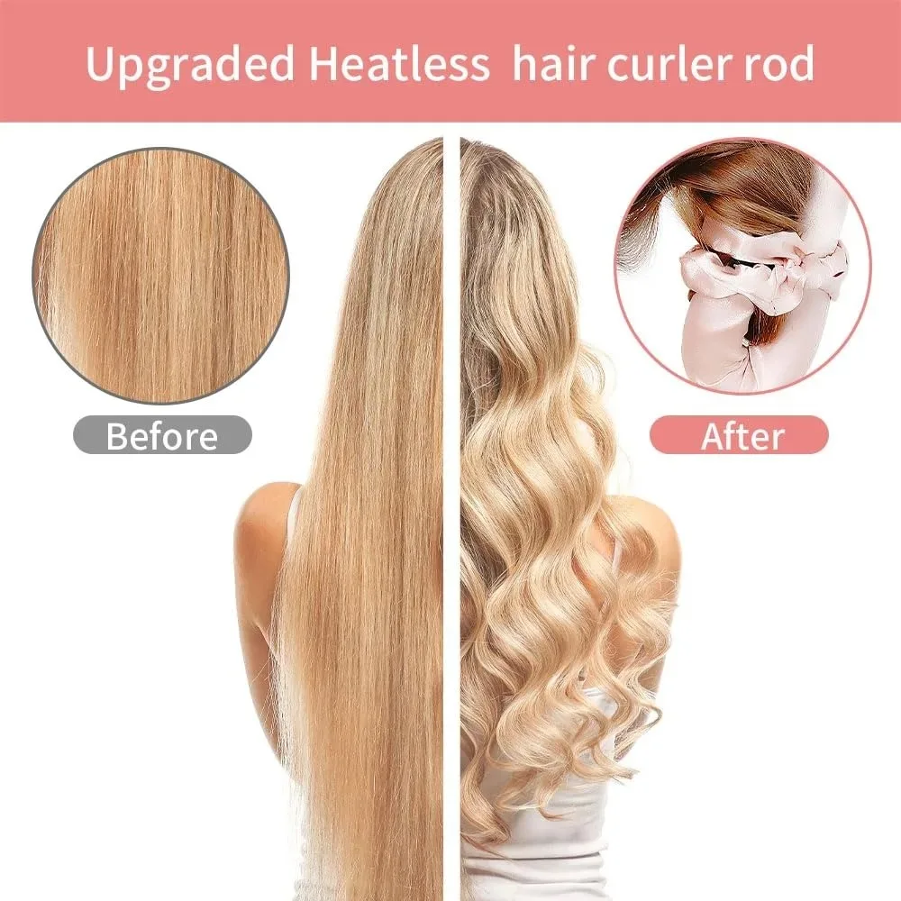 Heatless Curling Rod Headband Hair Styling Tool