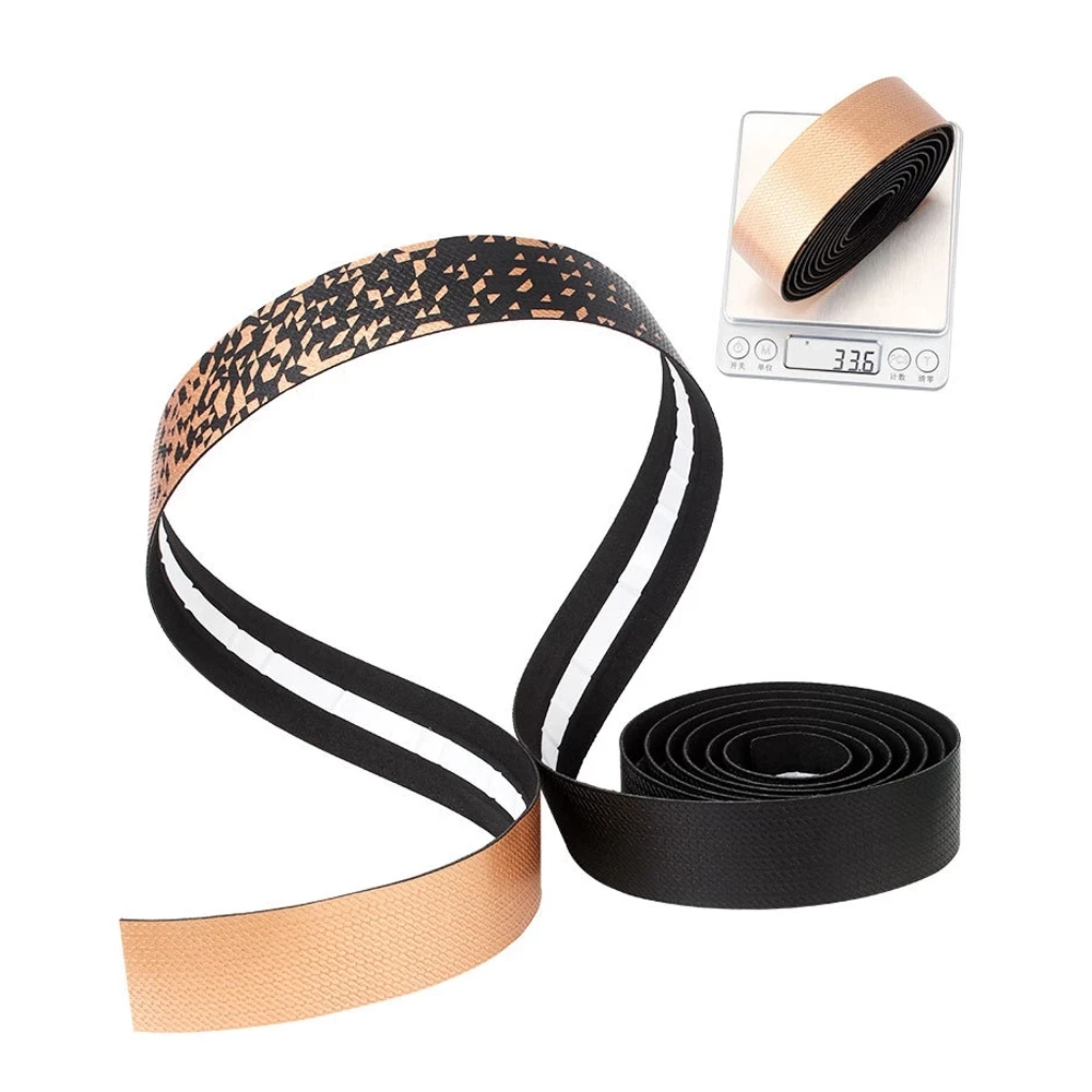 Chrysanthemum pattern Road Bike Bar Tape Gradient Color Handlebar Tapes EVA/PU Soft Anti-Vibration Wrap Tape Durable Bar Bartape