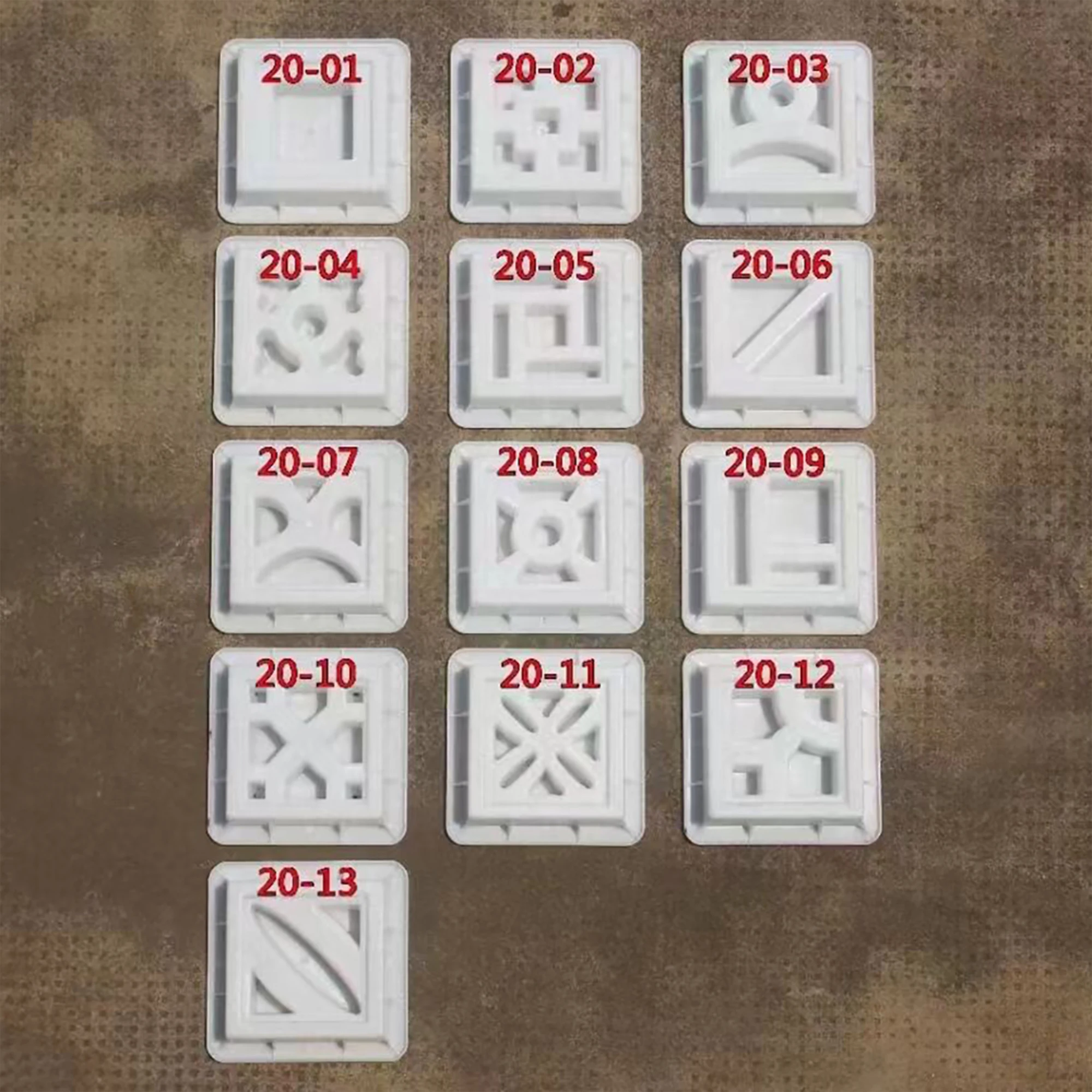 Cement Hollow Brick Fence Mold 2