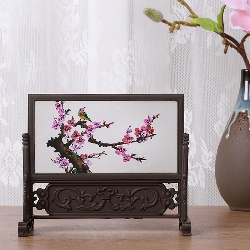 Chinese Landscape Small Table Screen, Desk Decorations, Furnishing articles, Handicraft Table, Desk Decorations
