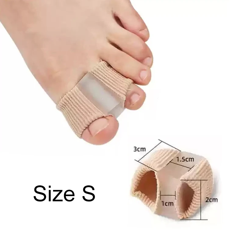 Silicone Toe Stretcher Finger Separator Valgus Corrector Thumb Correction Straightener Foot Care Orthopedics 1Pcs toe stretcher