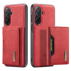 Detachable Wallet Phone Case with Enhanced Protection and Style - Galaxy S23 Ultra (Red)