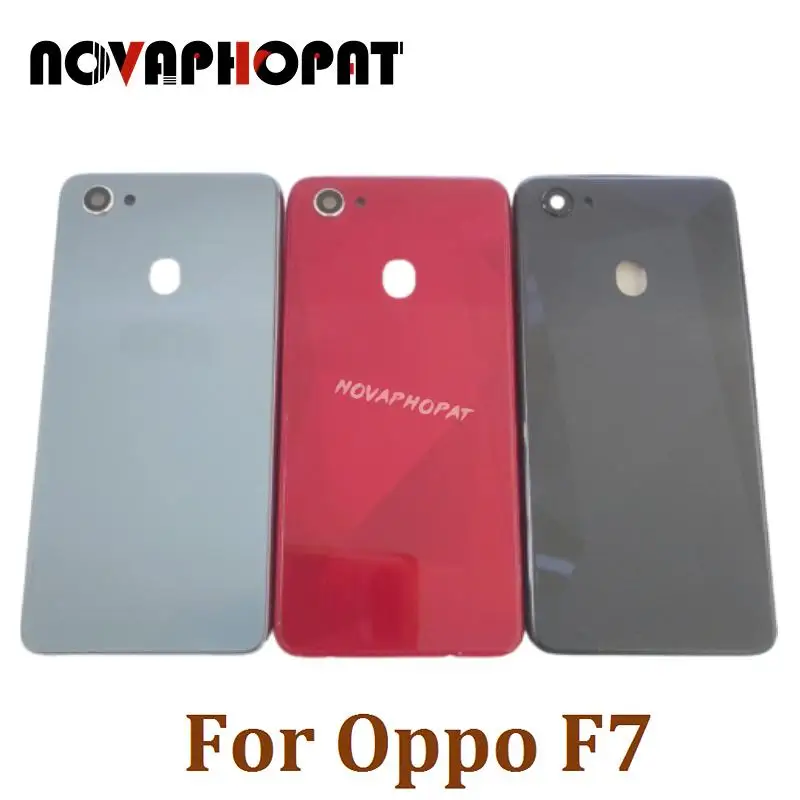 Untuk Oppo F7 Penutup Baterai Pintu Belakang Belakang Perumahan