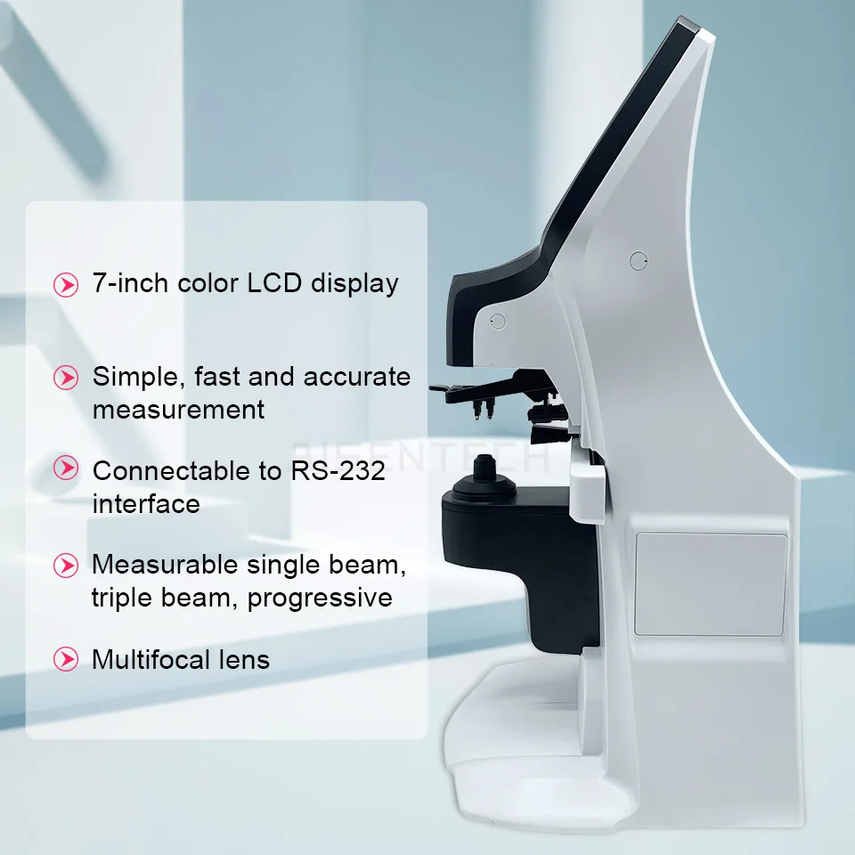 Glasses processing equipment new edge 2600D focus meter checked mirror mirror test lens degree number scattered