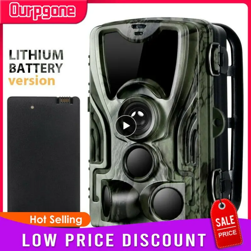 

1080P наружная охотничья тропическая камера с литиевым аккумулятором 5000 мАч, водонепроницаемая камера IP65 для игр, фотоловушки, наблюдение за дикими животными