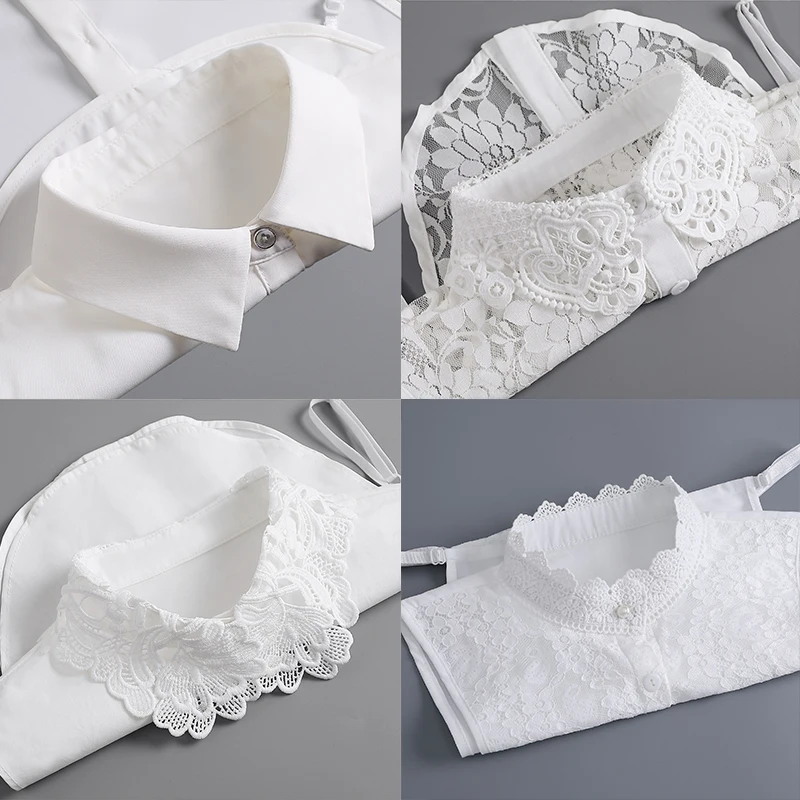 Elegant Vintage Lace Detachable Collar