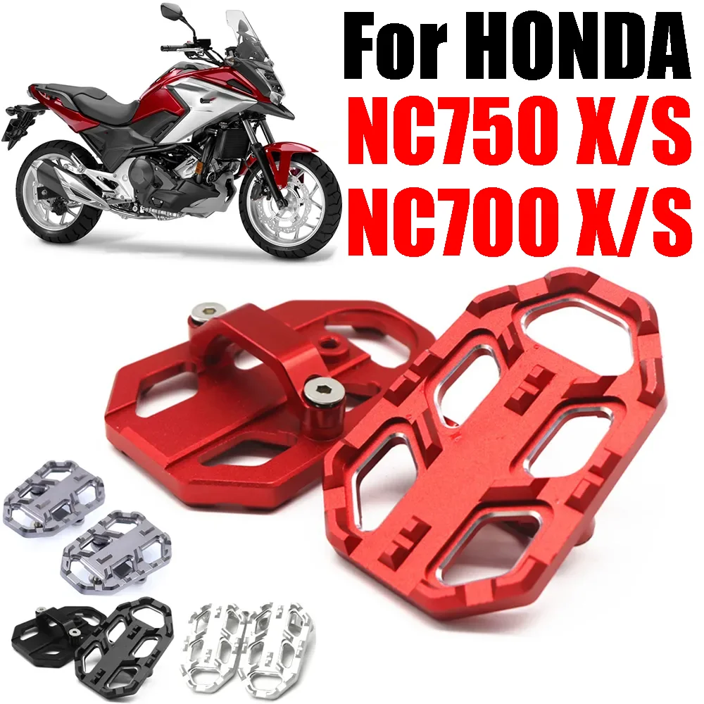 

For Honda NC750X NC750S NC700X NC700S NC750 NC700 NC 750 700 X S 750X 750S Accessories Footrest Footpegs Foot Pegs Rests Pedals