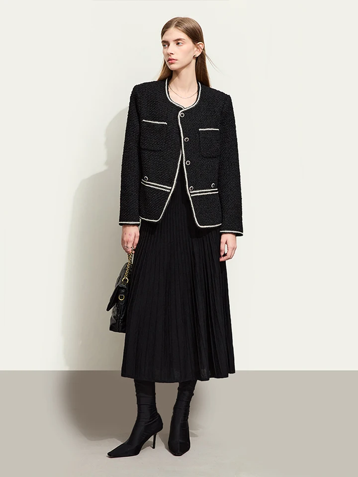 韓国商品/TREEMINGBIRD 2-Way Layered Pleated A-line Skirt 25 SUMMER COLLECTION 1ST DROP 레이어드를 풍부하게 만들어주는