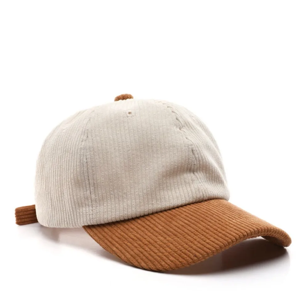 

Corduroy Couple Baseball Cap 2024 Anti-uv Trend Fishing Cap Anti-Sun Adjustable Hip Hop Gorras Outdoor Sports