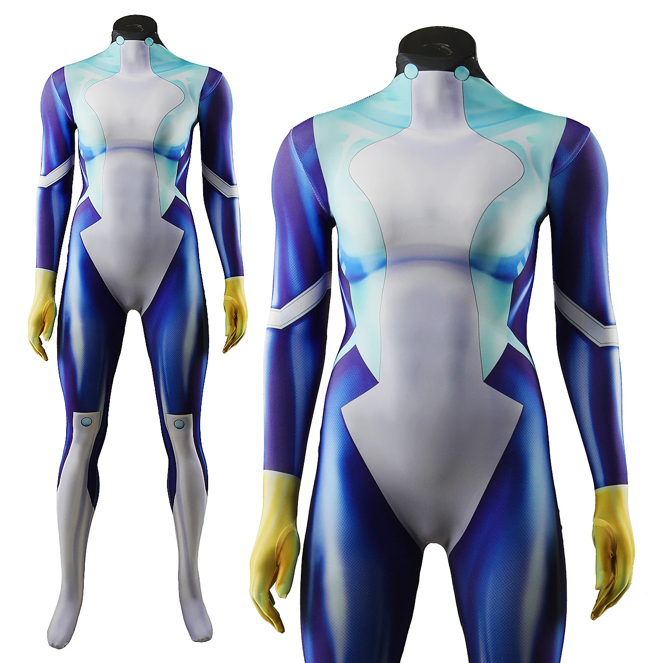 My Hero Academia-Inspired Nejire Hado Spandex Bodysuit Cosplay Costume for Adults and Kids