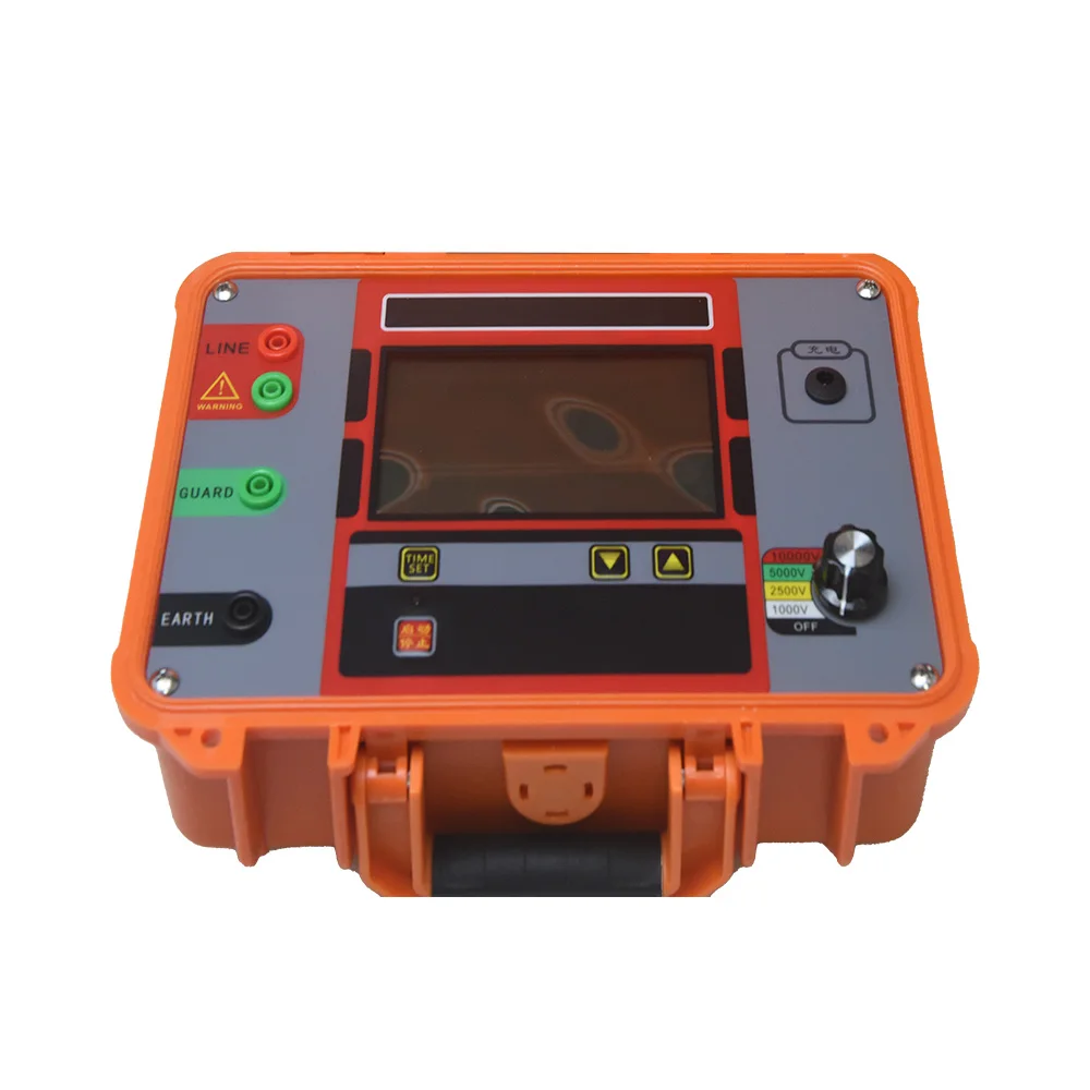 High Accuracy Digital Insulation Resistance Tester Megohm Meter 1KV-10KV Megohmmeter Voltmeter Circuit Test Meter Megameter