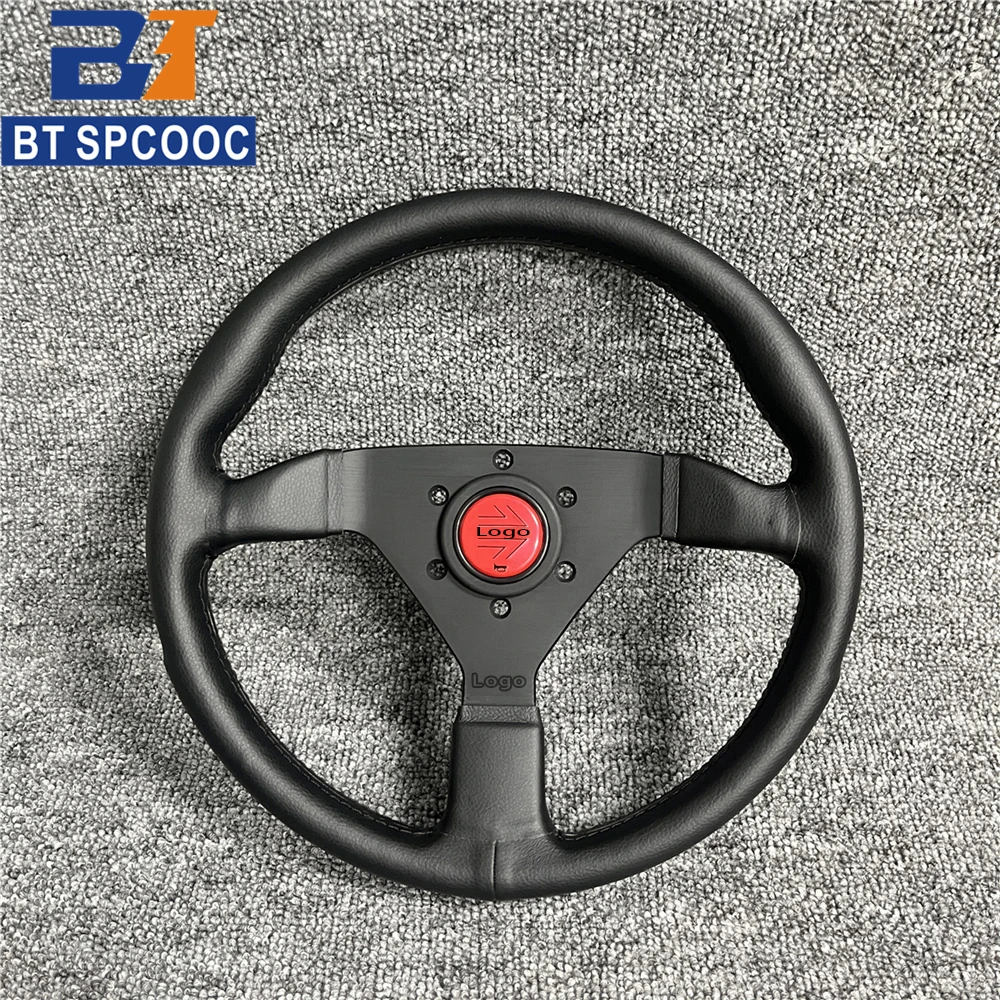 イタリアスタイル v2 12.5 インチ 13 インチ 320 ミリメートル本革車の