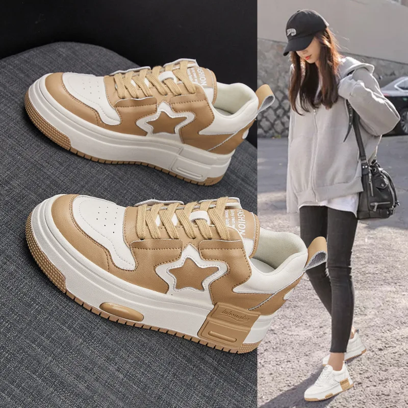 

Small white shoes female spring and autumn new sports and casual shoes take care of women's shoes tide fashion board shoes