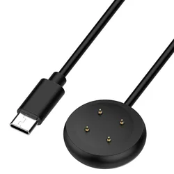 Type-C Fast Charger with Magnetic USB-A Connection - Black (Black)