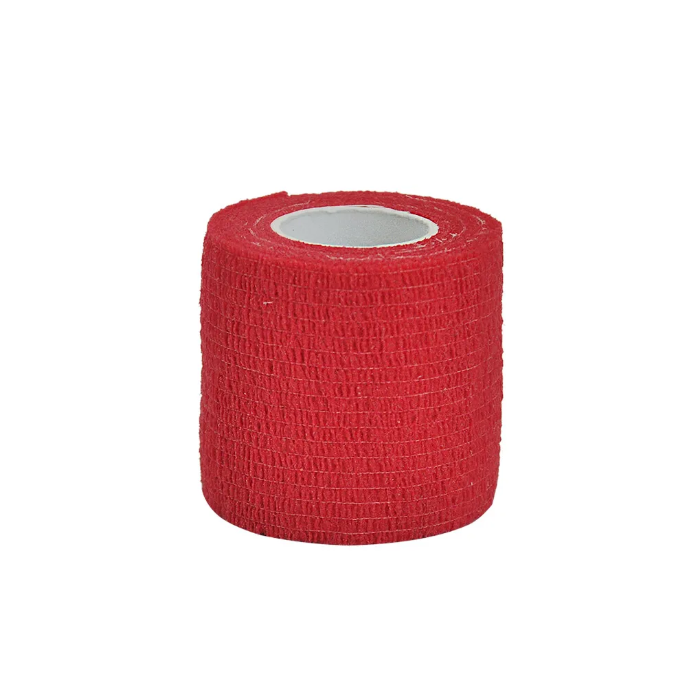 Red sports Elastic Tattoo Grip Bandage Wraps Tapes Nonwoven Waterproof Self Adhesive Finger Protection Tattoo Accessories
