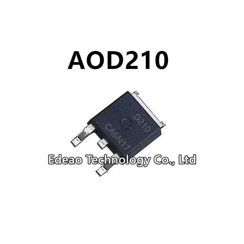 

10 ~ 100 шт./лот новый транзистор полевого эффекта D210 AOD210 TO-252 70A/30V N-channel MOSFET